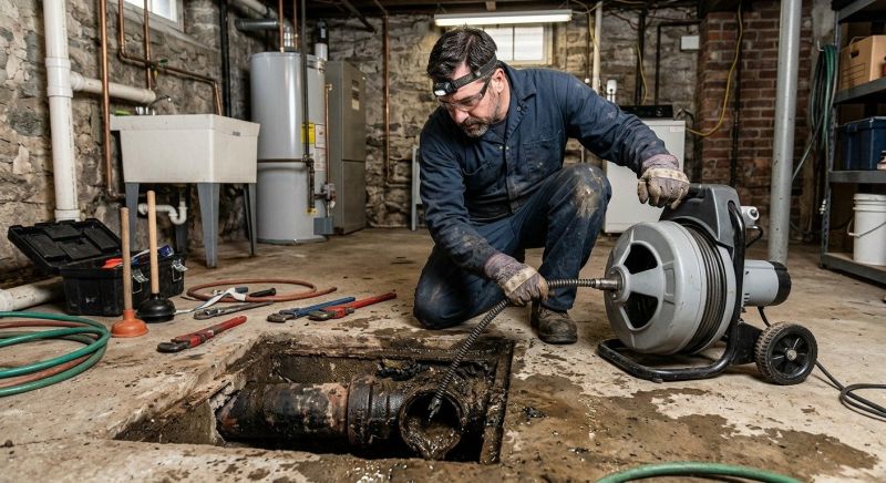 Clogged Pipe Repair in Denver, CO